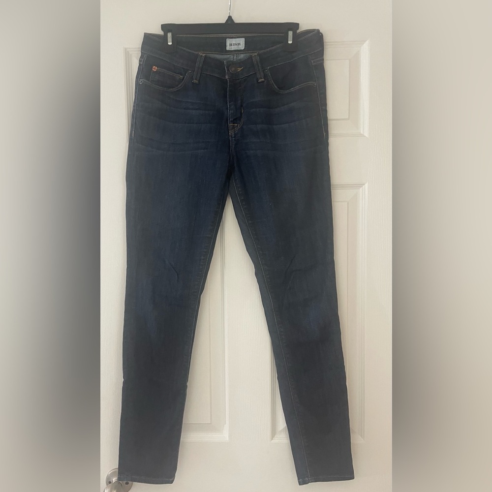 Hudson Jeans Dark Wash Skinny Jeans